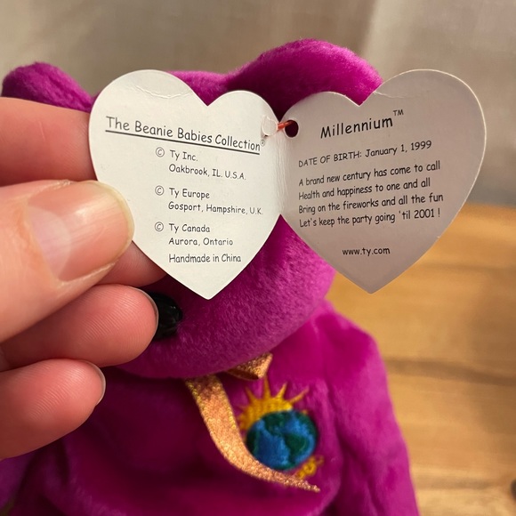 MILLENNIUM TY Beanie Baby - Picture 3 of 4
